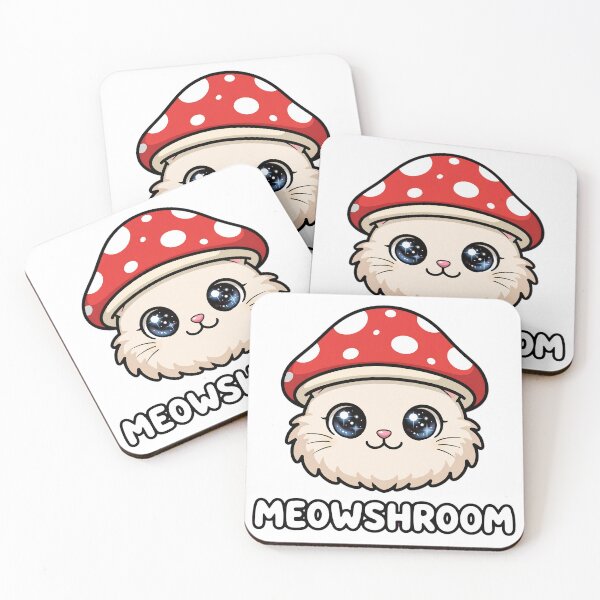 Item preview, Meowshroom Cat Mushroom Funny Cat Lover Design designed and sold by ItsTheBeaz.