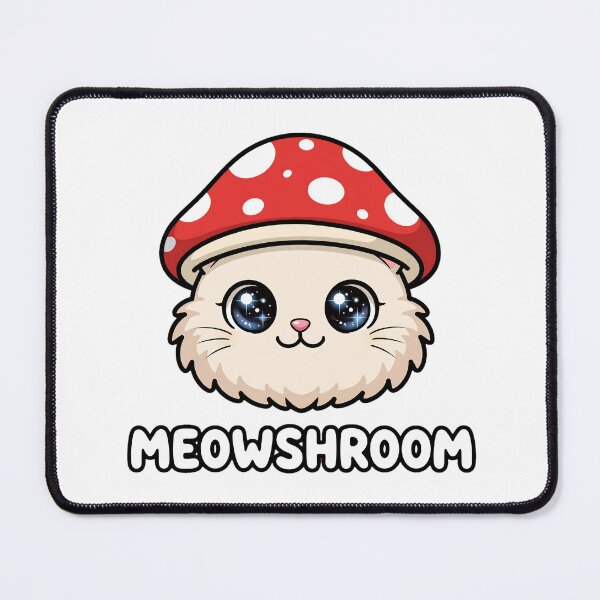 Item preview, Meowshroom Cat Mushroom Funny Cat Lover Design designed and sold by ItsTheBeaz.