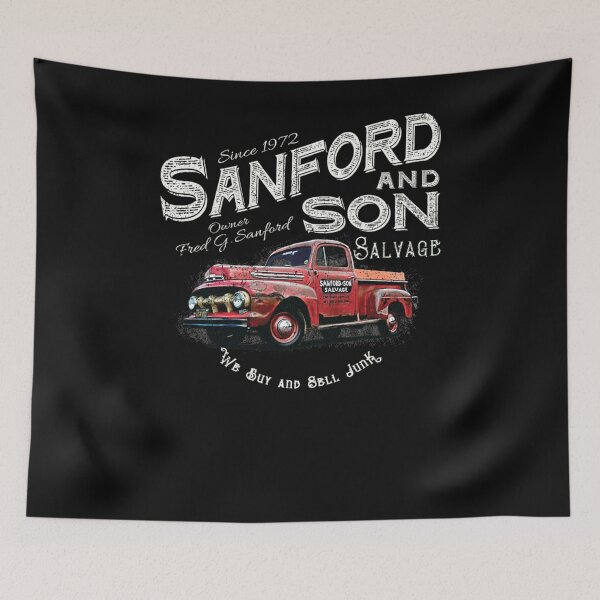 Item preview, Sanford and Son We buy and Sell Junk Beat Up Red Truck designed and sold by CodyYoungs.