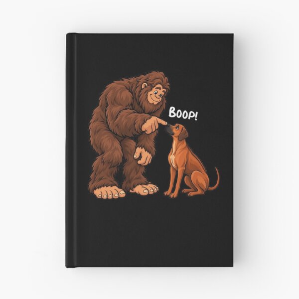 Item preview, Bigfoot and Rhodesian Ridgeback Boop Fun Design Sasquatch designed and sold by rafaeltto.