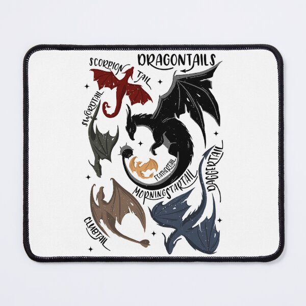 Item preview, Dragontails - Fourth Wing - Rebecca Yarros - Officially Licensed designed and sold by nteeeley.