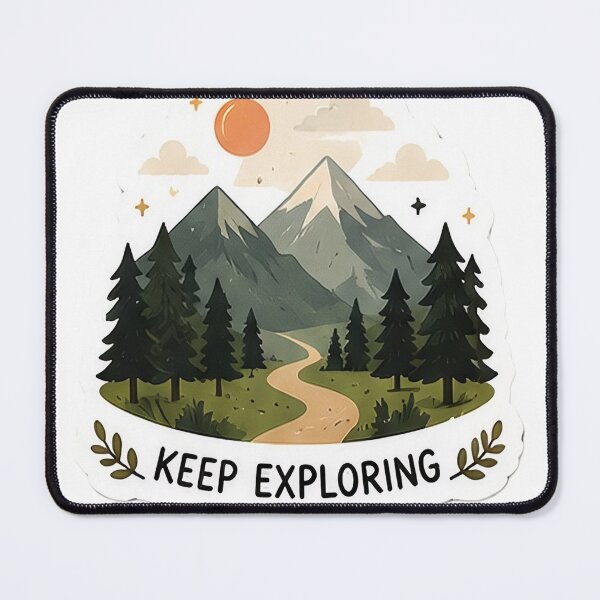 Item preview, Keep Exploring Mountain Adventure designed and sold by denybz.