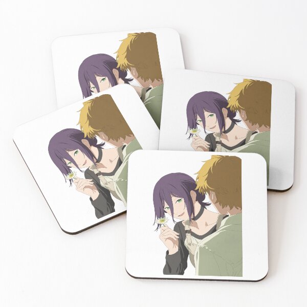 Item preview, Reze Flower Moment with Denji designed and sold by Migi-Desu.