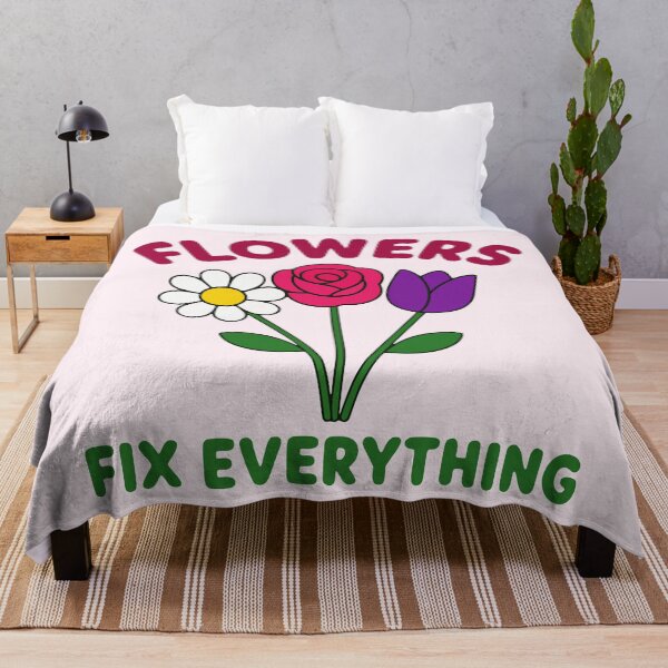 Item preview, Flowers Fix Everything designed and sold by fadilow.