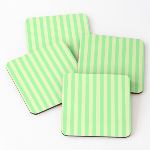 Item preview, Light Green and Cream Stripes designed and sold by Jeallan Designs.