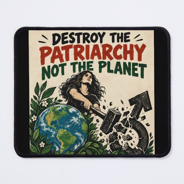 Item preview, Destroy the patriarchy not the planet  designed and sold by Coloredroad.