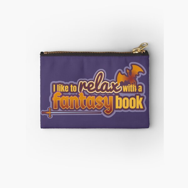 Item preview, I like to relax with a fantasy book designed and sold by NuranCawthorne.