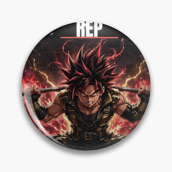 Item preview, One More Rep: Power-Up Anime Weightlifting Art designed and sold by Tonioverse.