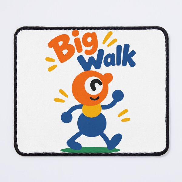 Item preview, Big Walk Adventure Nature Hiking Outdoor Exploration Design designed and sold by Milk McLactose.
