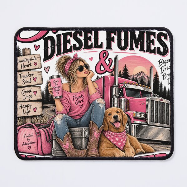Item preview, Trucker Girl Sweet Tea Diesel Fumes Horsepower designed and sold by KokoDeez.