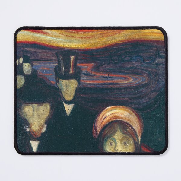Item preview, Edvard Munch's Anguish – Dark Art, Emotion and Expressionism designed and sold by Shoupay.