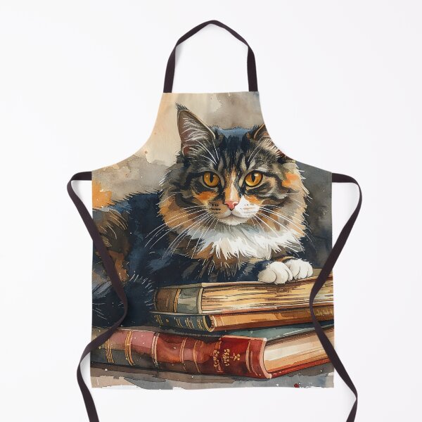 Item preview, Copy of Cat Sleeping on Books designed and sold by BetweenForms.