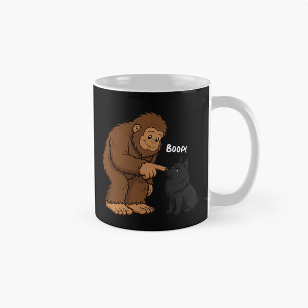 Item preview, Bigfoot and Schipperke Boop Fun Design Sasquatch designed and sold by rafaeltto.