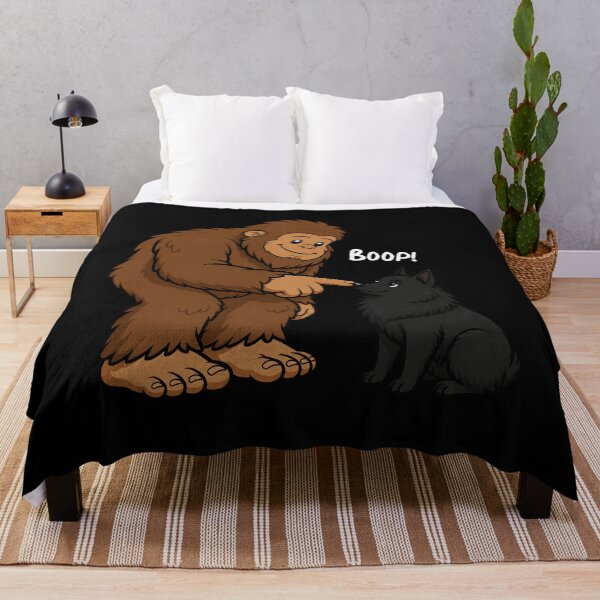 Item preview, Bigfoot and Schipperke Boop Fun Design Sasquatch designed and sold by rafaeltto.