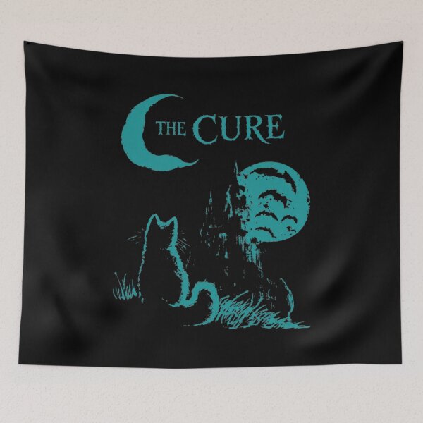 Item preview, The Cures Gothics Cat Moon Castle designed and sold by PalasGryzuary.