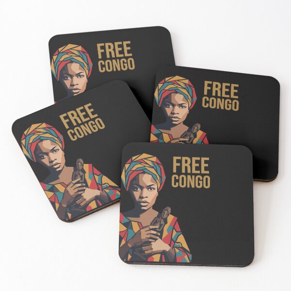 Item preview, Free Congo Crisis Awareness - African Woman Cultural Art designed and sold by Veroverostudio.