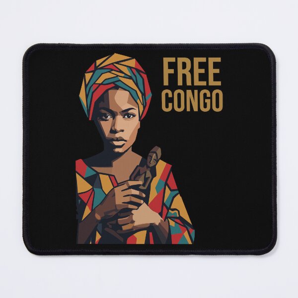 Item preview, Free Congo Crisis Awareness - African Woman Cultural Art designed and sold by Veroverostudio.