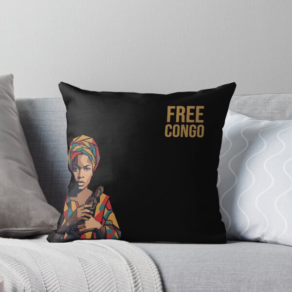 Item preview, Free Congo Crisis Awareness - African Woman Cultural Art designed and sold by Veroverostudio.