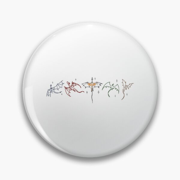 Item preview, Fourth Wing Spine Dragons. designed and sold by nteeeley.