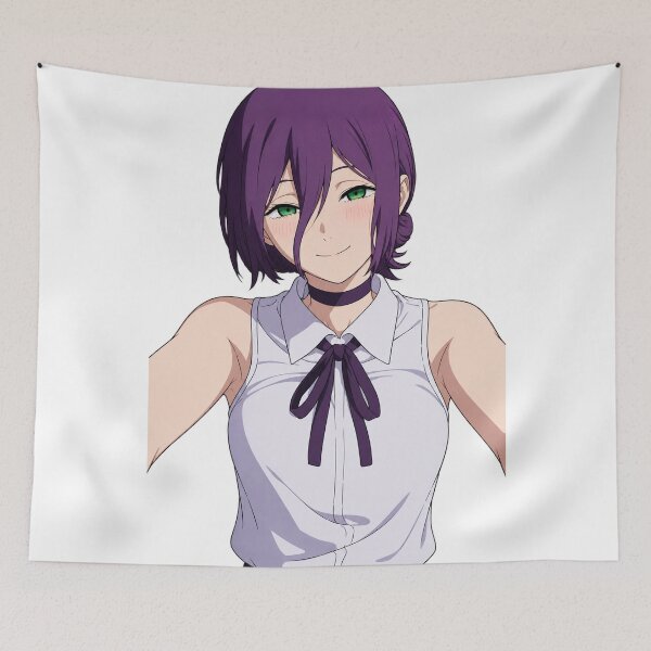 Item preview, Reze White Blouse Portrait designed and sold by Migi-Desu.