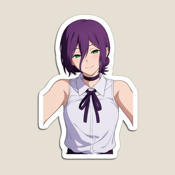 Item preview, Reze White Blouse Portrait designed and sold by Migi-Desu.