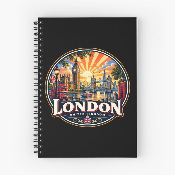 Item preview, London England Vintage Travel Poster designed and sold by timiparkerart.