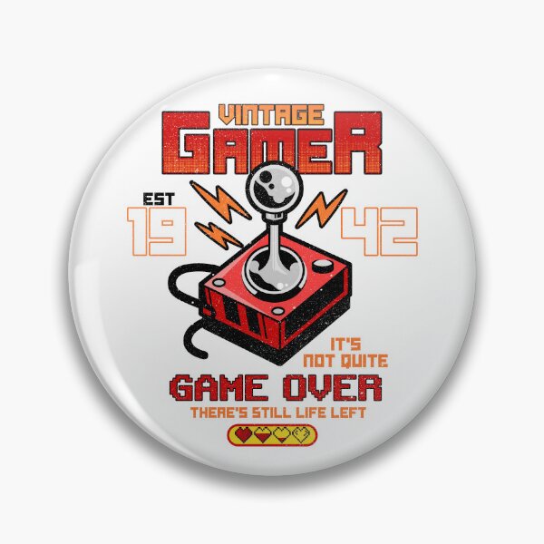 Item preview, Vintage Gamer Since 1942 Funny Birthday Gaming designed and sold by JRRTs.