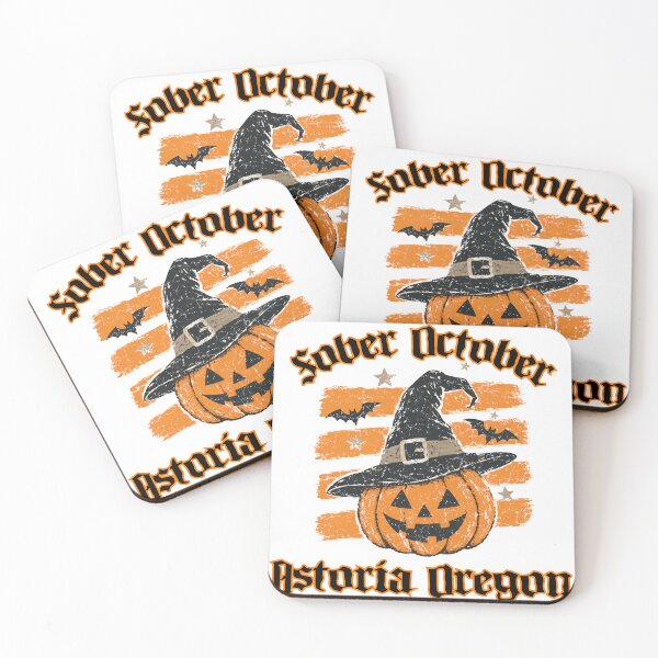 Item preview, Astoria Oregon Sober October Jack O Lantern designed and sold by WigOutlet.