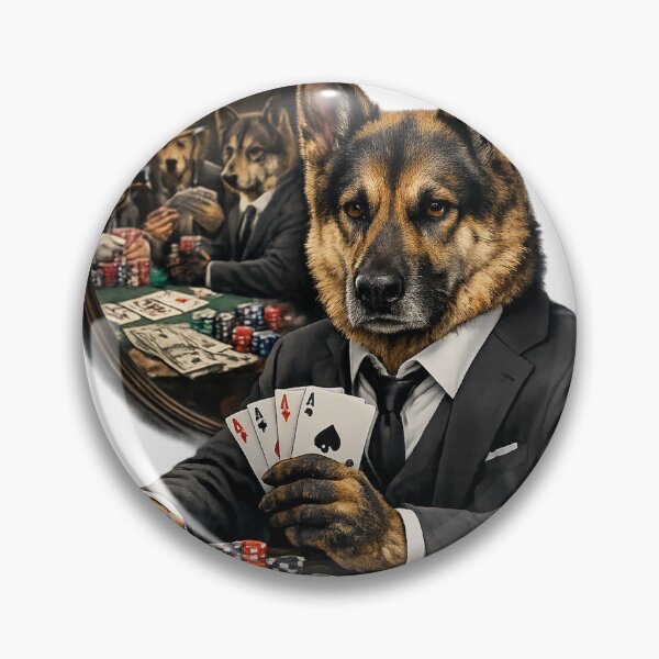 Item preview, Dogs playing poker designed and sold by -ADRIAV-.