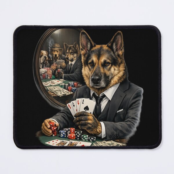 Item preview, Dogs playing poker designed and sold by -ADRIAV-.
