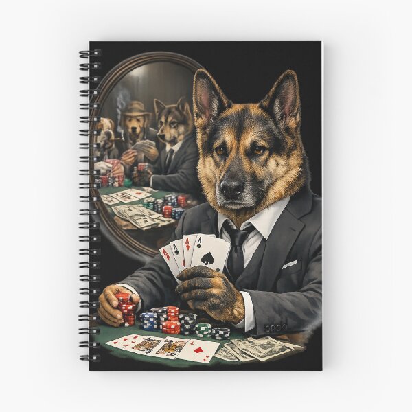 Item preview, Dogs playing poker designed and sold by -ADRIAV-.