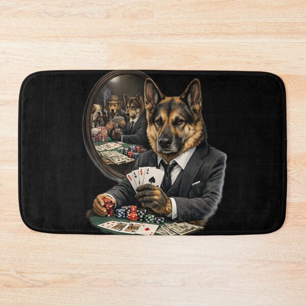 Item preview, Dogs playing poker designed and sold by -ADRIAV-.
