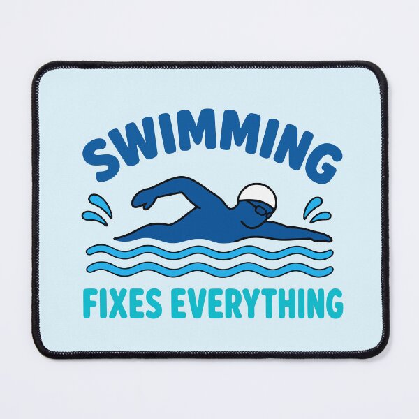 Item preview, Swimming Fixes Everything designed and sold by fadilow.