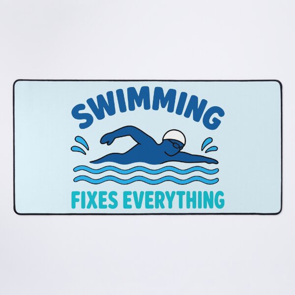 Item preview, Swimming Fixes Everything designed and sold by fadilow.