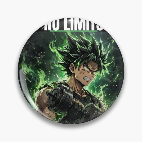 Item preview, Strength Has No Limits: Anime Lifting Power-Up Art designed and sold by Tonioverse.