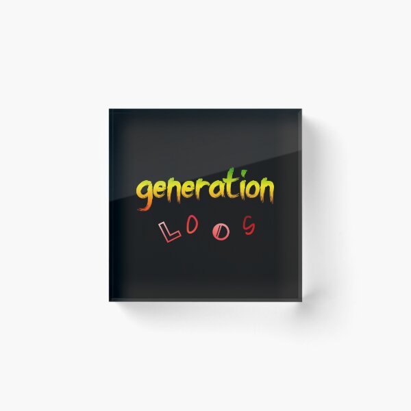 Item preview, Generation Loss Letters designed and sold by VIVI-uaCleMENTS.