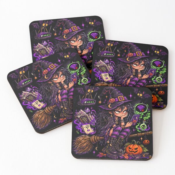 Item preview, Witch’s Wi-Fi Problem designed and sold by BiaSMartins.