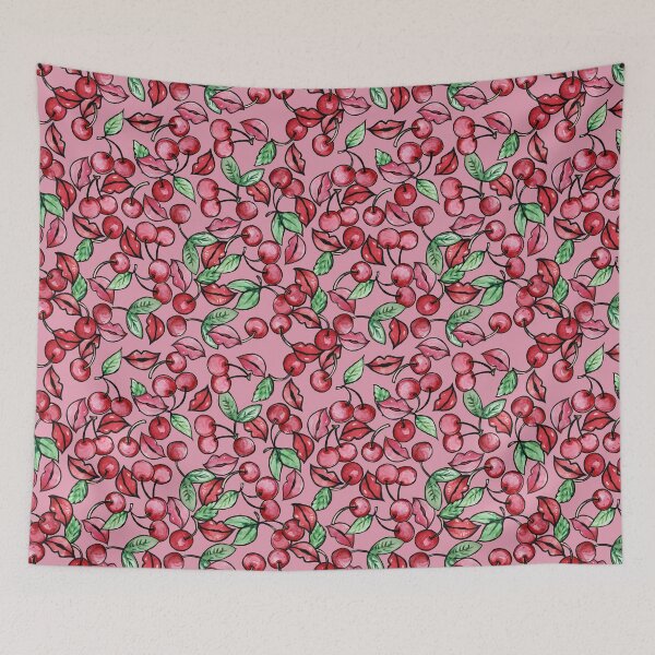 Item preview, Cherries and Kisses designed and sold by lacychenault.