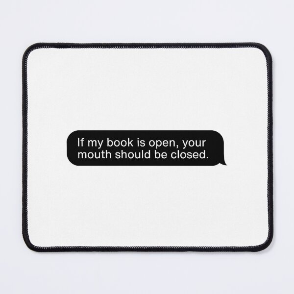 Item preview, If My Book Is Open designed and sold by nteeeley.