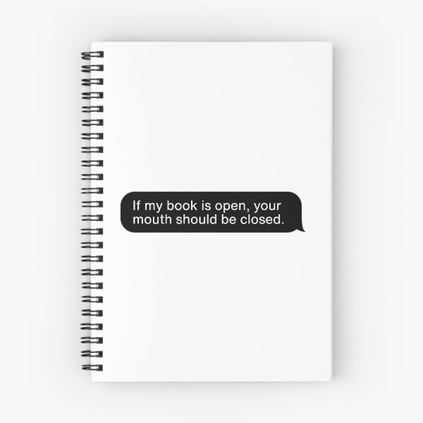Item preview, If My Book Is Open designed and sold by nteeeley.