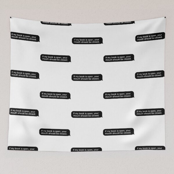 Item preview, If My Book Is Open designed and sold by nteeeley.