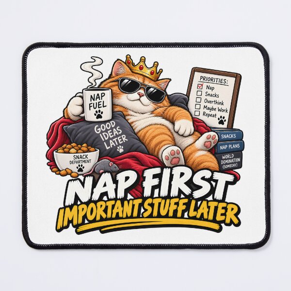 Item preview, Nap First, Important Stuff Later designed and sold by TOMSZE.