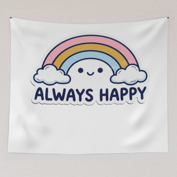 Item preview, Happy always designed and sold by anuggra.