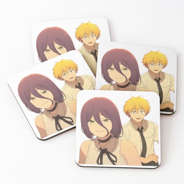 Item preview, Reze and Denji Portrait designed and sold by Migi-Desu.