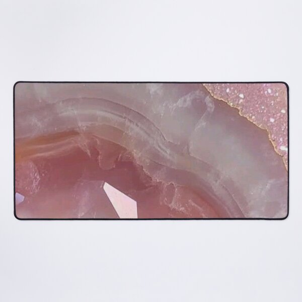 Item preview, Pink Quartz Crystal Geode Texture with Gold Veins designed and sold by LYAN-STORE.