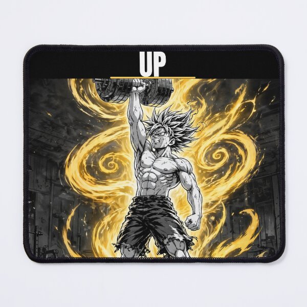 Item preview, Rise Up: Black and White Anime Shoulder Press Art designed and sold by Tonioverse.