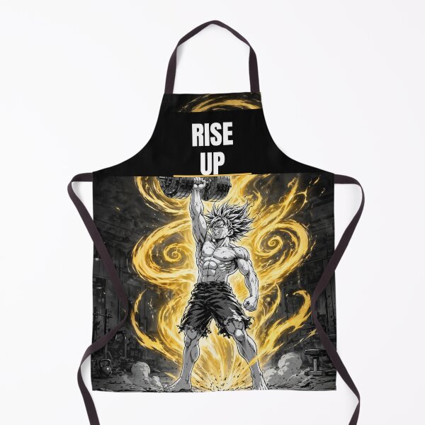 Item preview, Rise Up: Black and White Anime Shoulder Press Art designed and sold by Tonioverse.