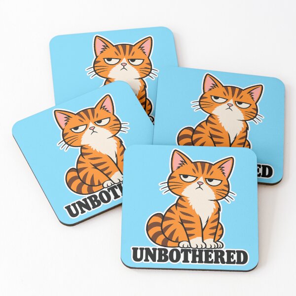 Item preview, Unbothered Cat designed and sold by Youmytype.