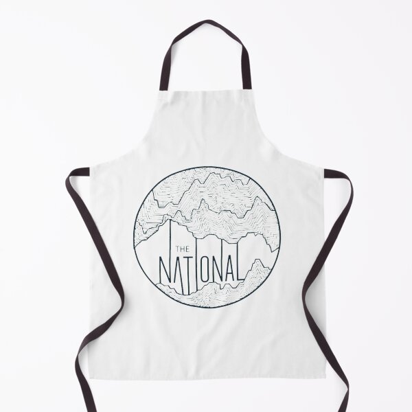 Item preview, The Nationals Band Mountain Contour Line designed and sold by PalasGryzuary.