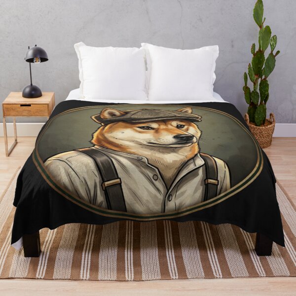 Item preview, Shiba Inu DOG as a 1920s speakeasy gangster designed and sold by 123ks.